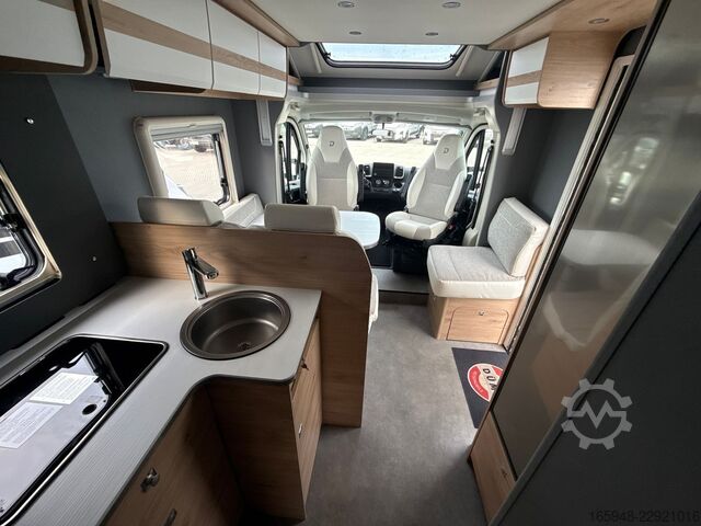Half-integraal camper Glücksmobil 741 EB TEILINTEGRIERTE | *Solar,Markise,Hubbett*