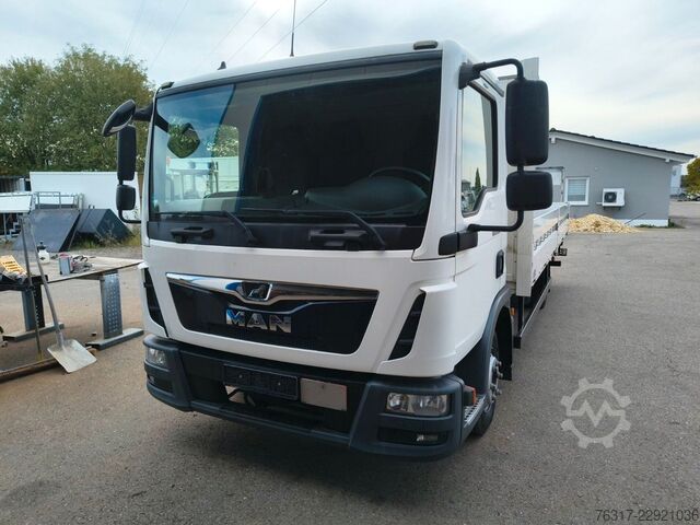Pick-up bestelwagen MAN TGL 8.190 Pritsche 6,10m, BL, 2x AHK,