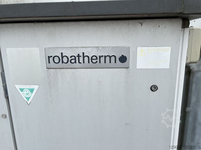 Halverwarming Robatherm RWE 300 / Weishaupt Brenner Gas