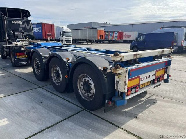 Containervervoer RENDERS-HAS O4/DA 08 EURO 800 CONTAINERCHASSIS
