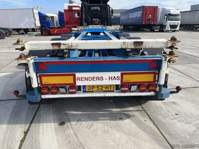 Containervervoer RENDERS-HAS O4/DA 08 EURO 800 CONTAINERCHASSIS