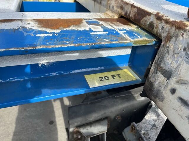 Containervervoer RENDERS-HAS O4/DA 08 EURO 800 CONTAINERCHASSIS