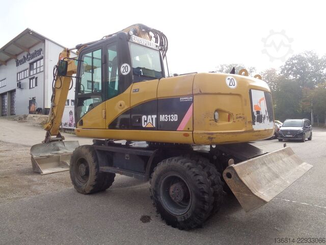 Τροχοφόρος εκσκαφέας CATERPILLAR M313D Klima Greifer SW