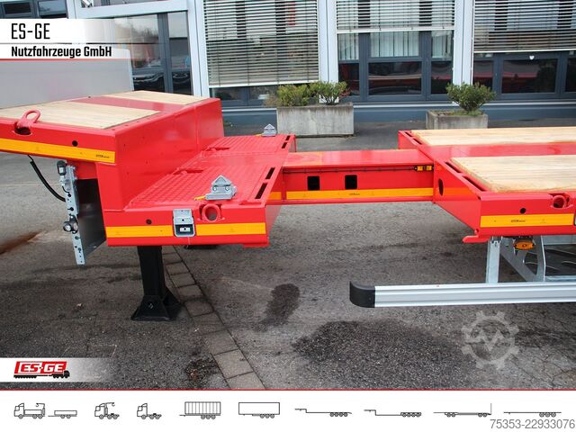 Ημιρυμουλκούμενο χαμηλής φόρτωσης FAYMONVILLE MAX Trailer MAX100 Semi-Tieflader