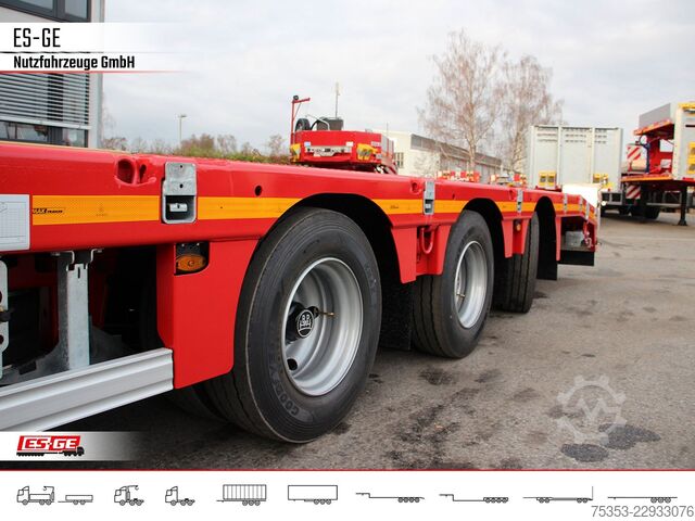 Ημιρυμουλκούμενο χαμηλής φόρτωσης FAYMONVILLE MAX Trailer MAX100 Semi-Tieflader