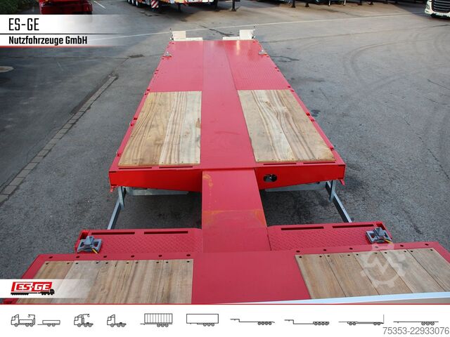 Ημιρυμουλκούμενο χαμηλής φόρτωσης FAYMONVILLE MAX Trailer MAX100 Semi-Tieflader