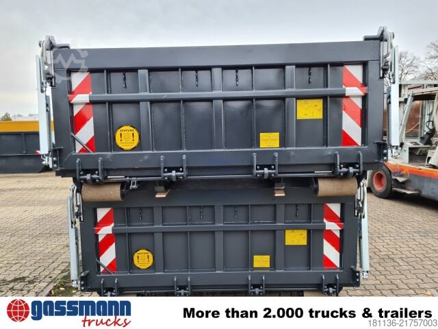 Kontener hakowy  Abrollcontainer mit Klappe ca. 12m³, überfahrbar