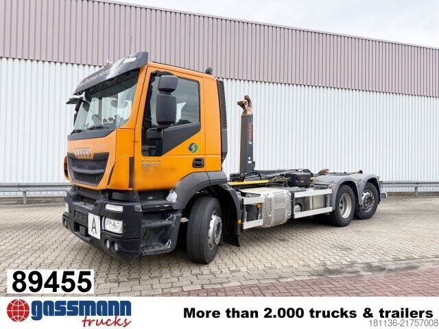 Haakarm vrachtwagen Iveco Stralis AD260S36Y/PS 6x2, Lenk-/Liftachse