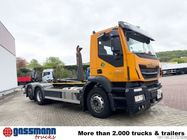 Haakarm vrachtwagen Iveco Stralis AD260S36Y/PS 6x2, Lenk-/Liftachse