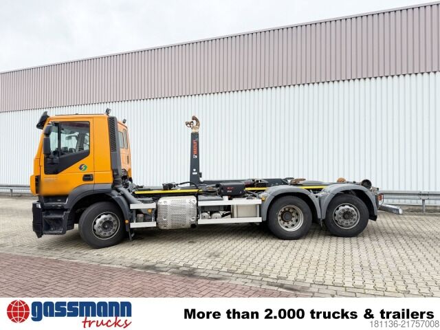 Haakarm vrachtwagen Iveco Stralis AD260S36Y/PS 6x2, Lenk-/Liftachse