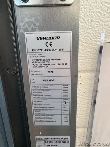 Industriële tenthal ELMARKK 50m  x 12m