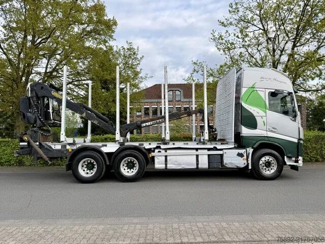 Faanyagszállító Volvo FH 500 6x4 / Palfinger M12L97 / Eu6