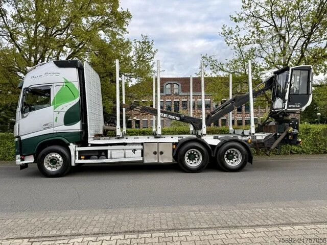 Faanyagszállító Volvo FH 500 6x4 / Palfinger M12L97 / Eu6