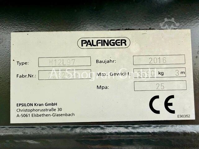 Transportator de lemn Volvo FH 500 6x4 / Palfinger M12L97 / Eu6