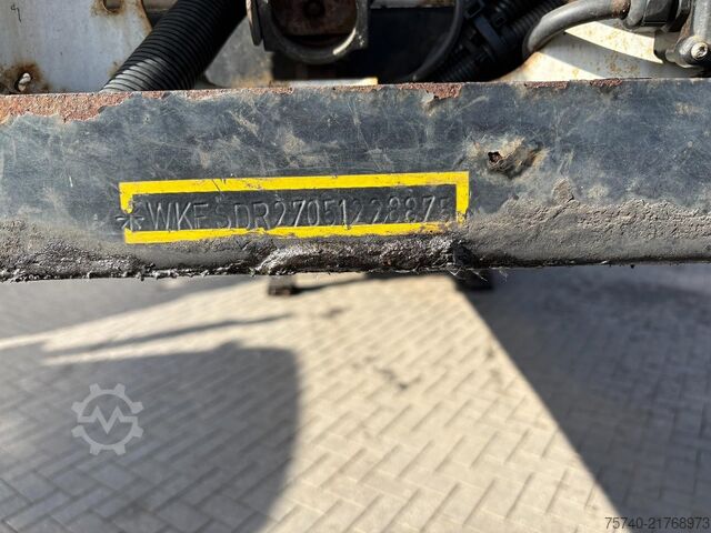 Koel-vriestransport Krone SDR27 + CARRIER MAXIMA 1300 + STUURAS
