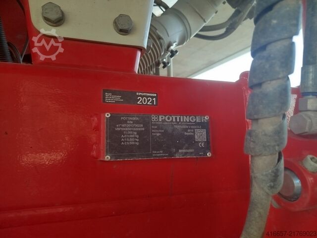 Seminatrice POTTINGER Terrasem V 6000 DZ