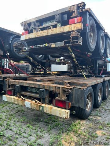 Naczepa z wymienną zabudową KRONE Contaner Schasse 30 x Vorhanden 2X Blatfedern