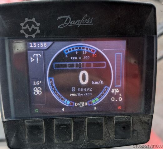 Tömd behållare reachstacker Kalmar DRG100-54S6