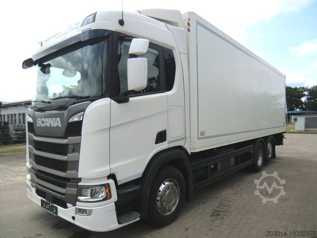 Koelwagen SCANIA R450 Kühlkoffer 6x2 Lenkachse Retarder LBW