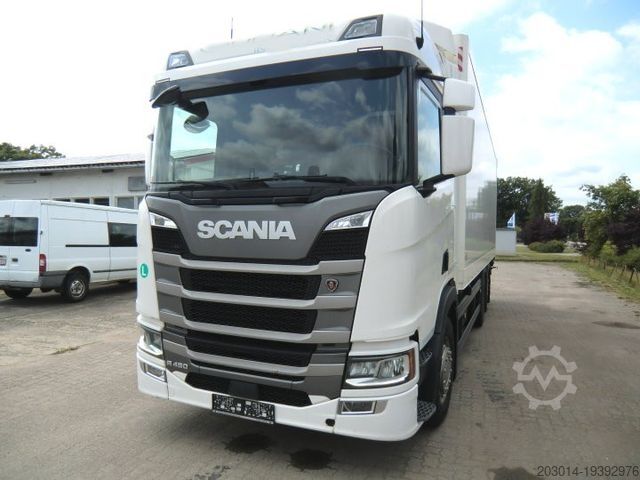 Koelwagen SCANIA R450 Kühlkoffer 6x2 Lenkachse Retarder LBW