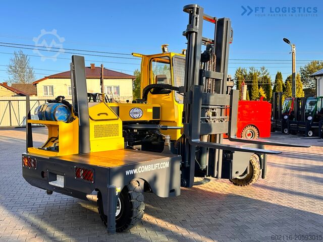 Carretilla elevadora de 4 vías Combilift C5000SL / 5T / DUPLEX 4000 MM / GAS
