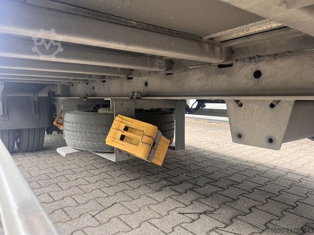 Reboque aberto com lona Ackermann Z-KA-F10.5/7,5  1 Achs Planenanhänger 10,5 t GG