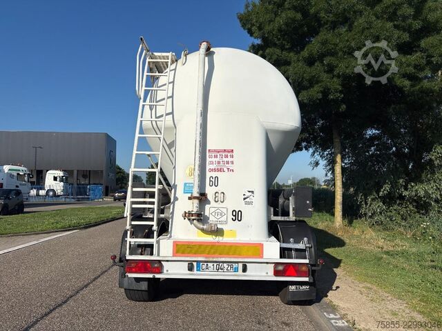 Feldbinder szilo 40 m3 / BPW tengelyek / tárcsafékek LT4636 Feldbinder Silo 40M3 / BPW Axles / Discbrakes