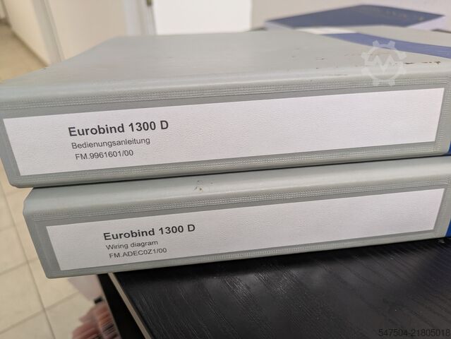 Mașină de broșat perfect Heidelberg Eurobind 1300D
