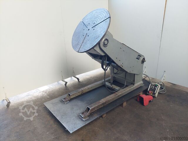 Hidraulikus forgó- és billenő hegesztőasztal ESAB-PEMA 750 AHM