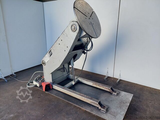 Hidraulikus forgó- és billenő hegesztőasztal ESAB-PEMA 750 AHM