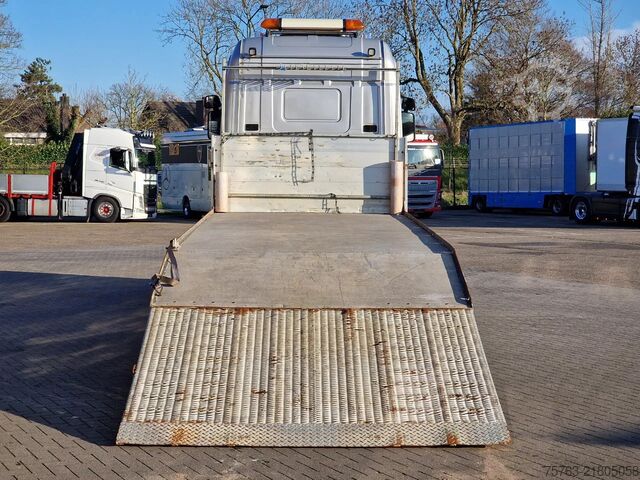 Araba taşıyıcı panelvan Scania R380 4x2 - Car transport / Flatbed - Ramp - Ful...
