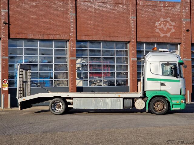 Araba taşıyıcı panelvan Scania R380 4x2 - Car transport / Flatbed - Ramp - Ful...