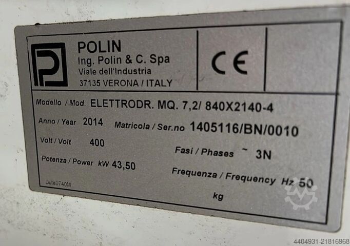 Four-burner electric stove POLIN 84x214-4