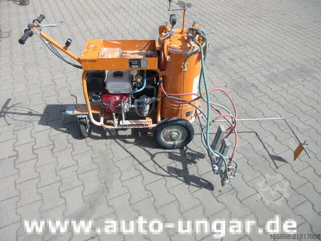 Line marking machine Zindel City 2 Hofmann H8 Markiermaschine Stripe