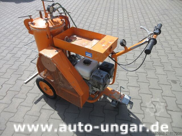 Line marking machine Zindel City 2 Hofmann H8 Markiermaschine Stripe