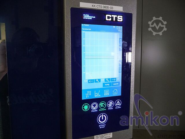 With moisture 600 liters CTS Klimaprüfschrank C-70/600 -70°C bis +180°C