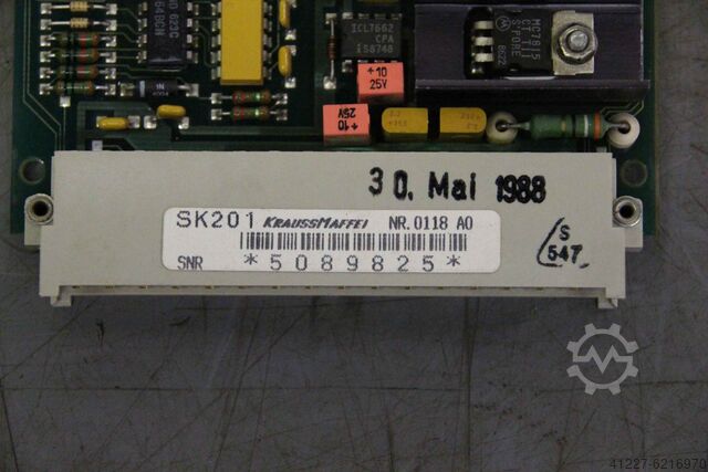 MC3 styrings-indstikskort / printplader KraussMaffei MC3