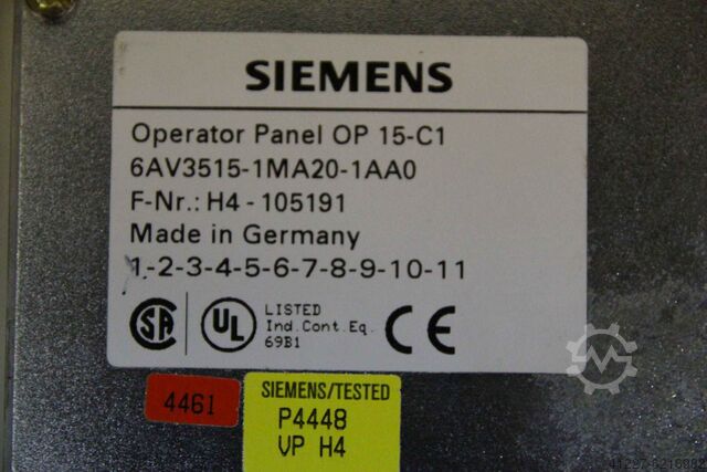 Panel operatorski OP15-C1 Siemens 6AV3515-1MA20-1AAO
