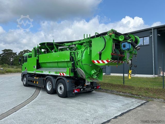 Vacuümtankwagen MAN TGS 26.440 /6x2 / Wiedemann SUPER 1000 Recycler