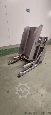Wywrotnica beczek,  cymber 200 L Inox  