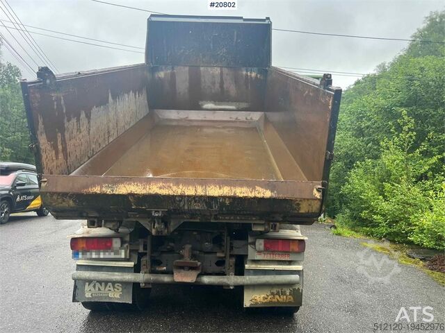 Avfallsbil Scania R500 6x4 tipper. WATCH VIDEO