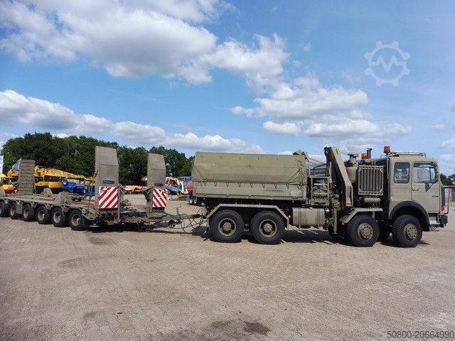 Special purpose truck MAN 34.440 8x8,Seilwinde,Kran,AHK,Allrad,Zugmaschine