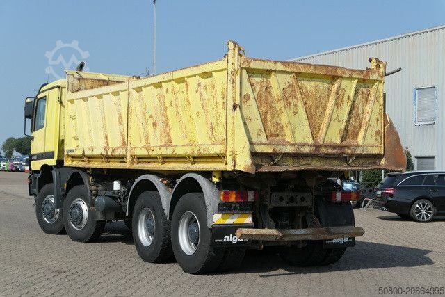 Basculantă MERCEDES-BENZ 4140 AK Actros 8x8, Meiler, Allrad, Rollplane