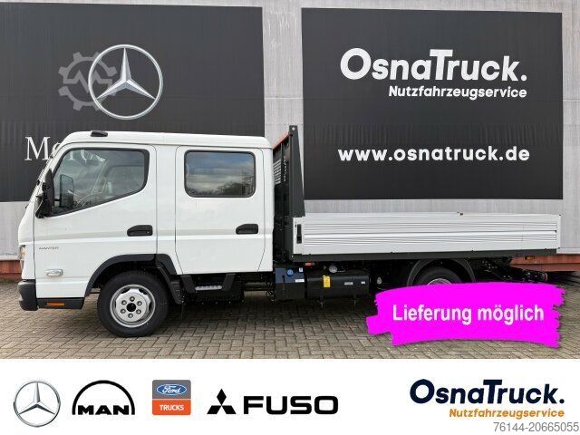 Pick-up bestelwagen FUSO 3C15D DOKA Pritsche Klima, AHK 3,5t,Diff.-Sperre