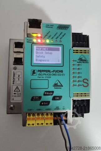 Kontrol ünitesi Pepperl+Fuchs VGB-PN-K30-DMD-S32-EV