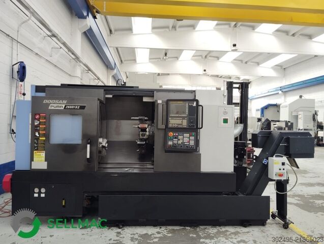 CNC svarv- och fräscenter DOOSAN PUMA 2600 YB