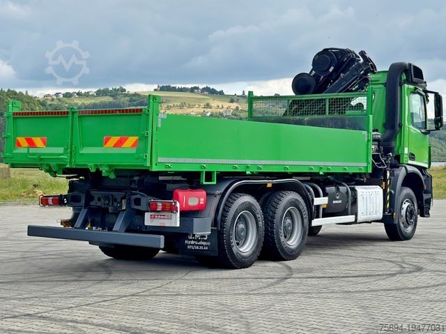 Żuraw samochodowy MERCEDES-BENZ AROCS 2636 * HIAB 122 ES - 3 HIPRO * 6x4