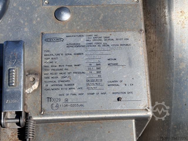 Volume trekker IVECO Stralis 460 LNG MEGA RETARDER Euro6