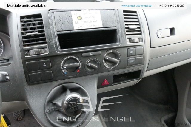 Kastenwagen Volkswagen T5 Transporter 2.0 TDI 2-Sitzer EURO-5 2xSCHIEBETÜR PARKTRONIK COC