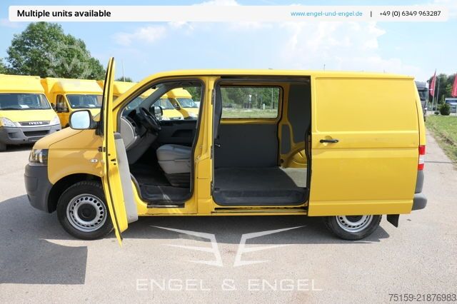 Furgon blaszak Volkswagen T5 Transporter 2.0 TDI PARKTRONIK EURO-5 2xSCHIEBETÜR CoC